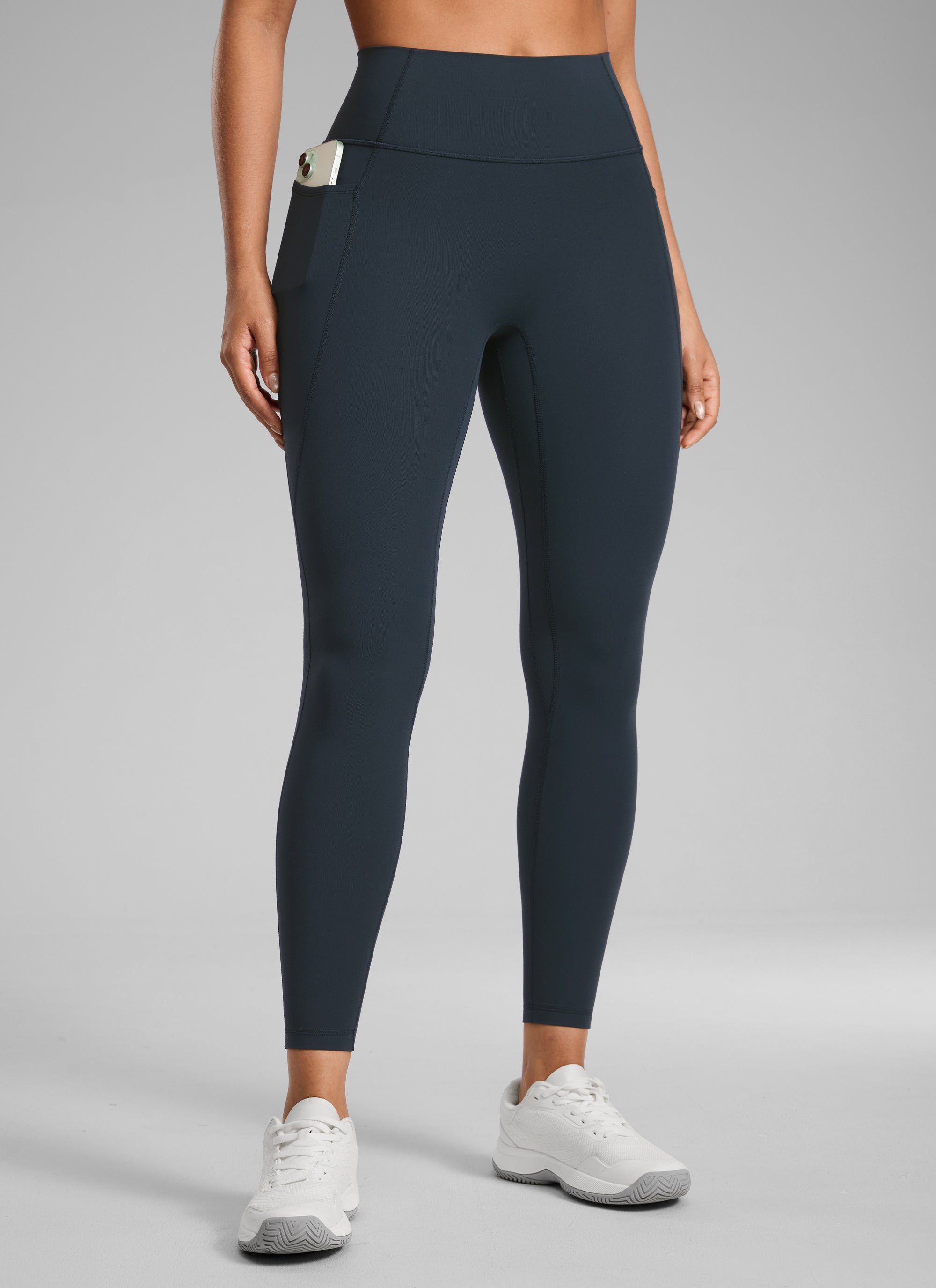 CRZ YOGA Secretsculpt™ No Front Seam Pocket Legging 25'', official product photo
