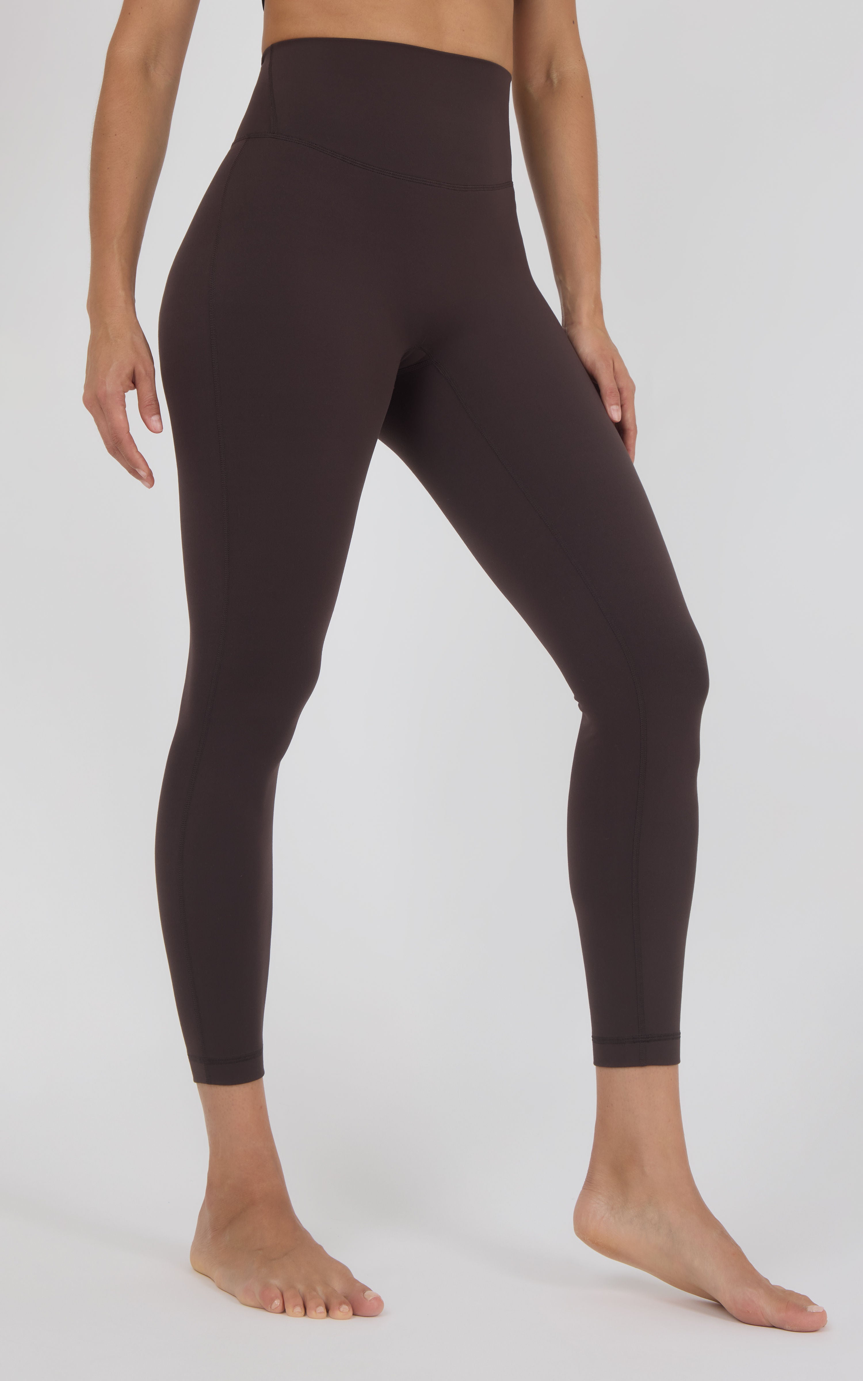 90 Degree by Reflex Everyday Flexvi Elastic Free V-Front Waist Ankle Legging, official product photo