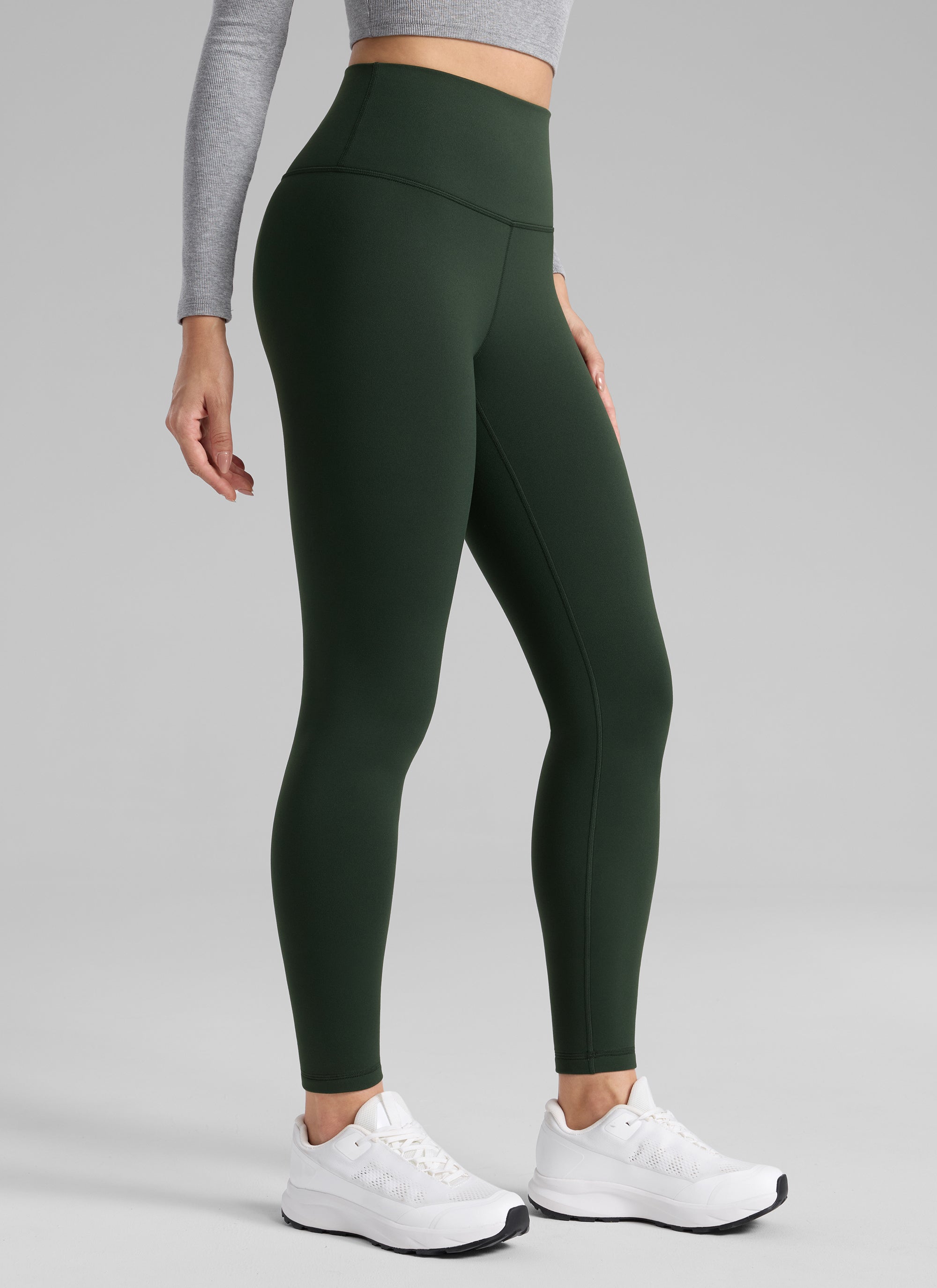 CRZ YOGA Matte Thermal Fleece Lined Origin Legging 28", official product photo